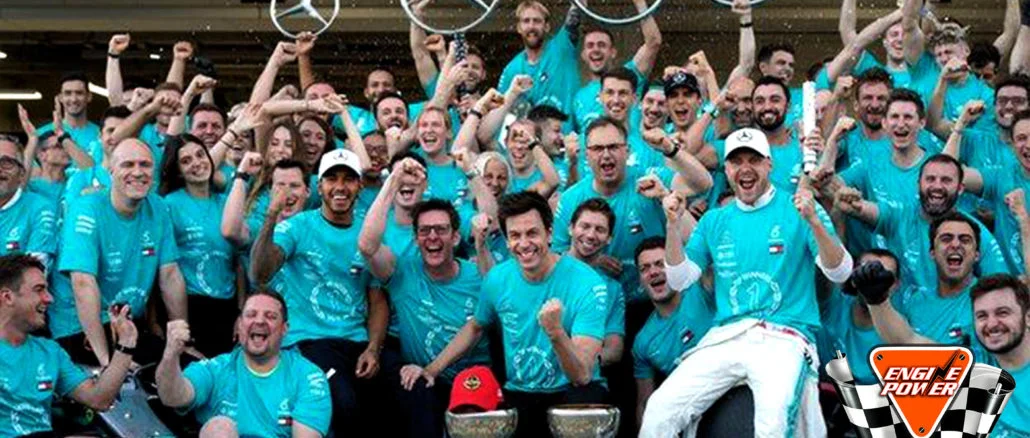 mercedes, τίτλος, πρωτάθλημα, κατασκευαστές, ferrari, hamilton, wolff, f1 | ENGINE POWER