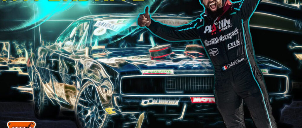 Alexandre-Claudin-drift-Netflix-Motorsport-hyperdriver-Dodge-Charger-1968