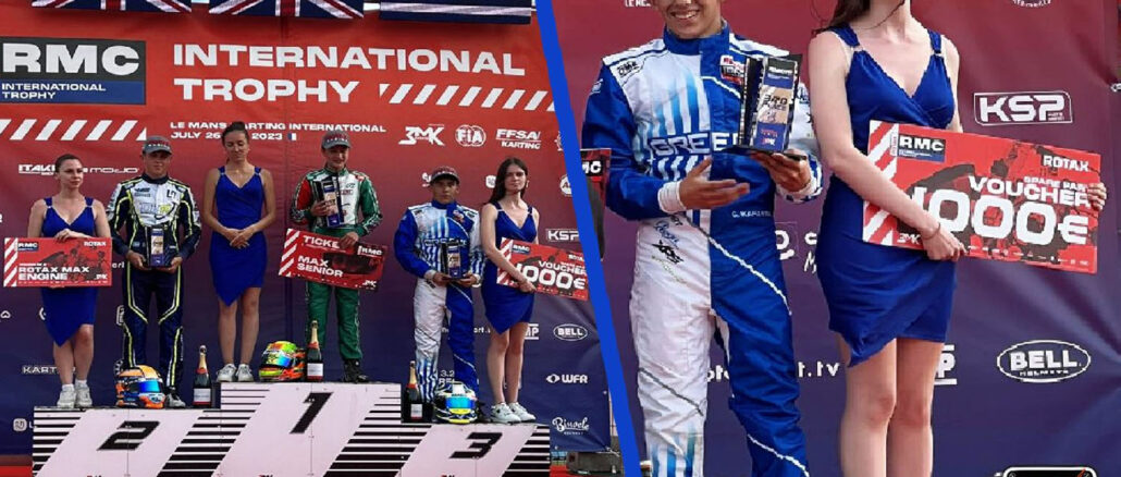 giorgos-kafantaris- ROTAX MAX Challenge International Trophy-le mans-tetartos-engine-power