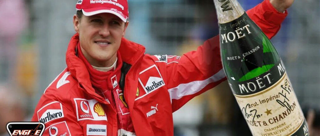 sto-sfyri-ola-ta-antikeimena-tou-Michael -Schumacher-kranh-gantia-stoles-mpotes-sampania-engine-power