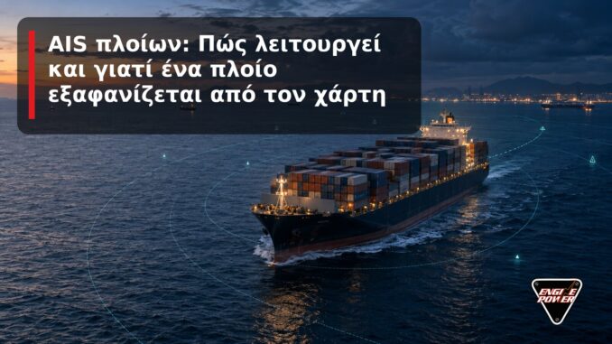 AIS πλοίων: Πώς λειτουργεί και γιατί ένα πλοίο εξαφανίζεται από τον χάρτη | Engine Power