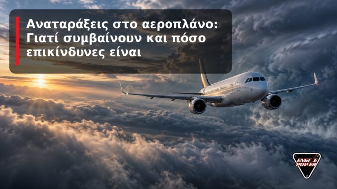 Αναταράξεις στο αεροπλάνο: Γιατί συμβαίνουν και πόσο επικίνδυνες είναι | Engine Power