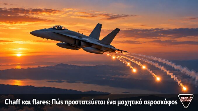 Chaff και flares: Πώς προστατεύεται ένα μαχητικό αεροσκάφος | Engine Power