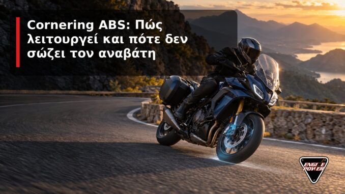 Cornering ABS: Πώς λειτουργεί και πότε δεν σώζει τον αναβάτη | Engine Power