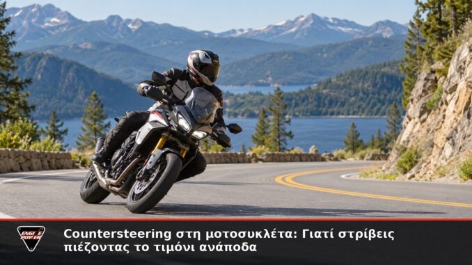 Countersteering στη μοτοσυκλέτα: Γιατί στρίβεις πιέζοντας το τιμόνι ανάποδα | Engine Power