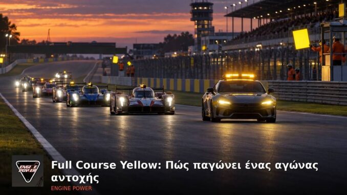 Full Course Yellow: Πώς παγώνει ένας αγώνας αντοχής | Engine Power
