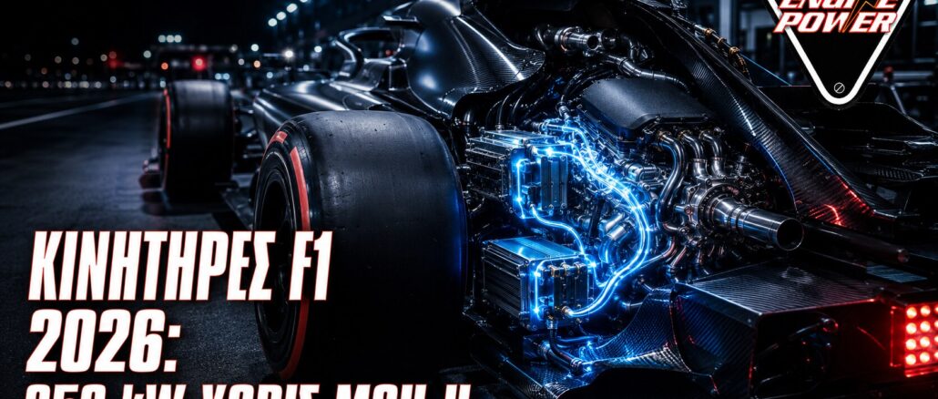Κινητήρες F1 2026: 350 kW χωρίς MGU-H