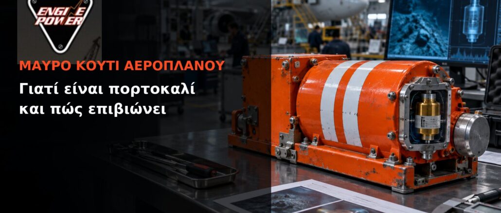 Μαύρο κουτί αεροπλάνου: Γιατί είναι πορτοκαλί και πώς επιβιώνει | Engine Power