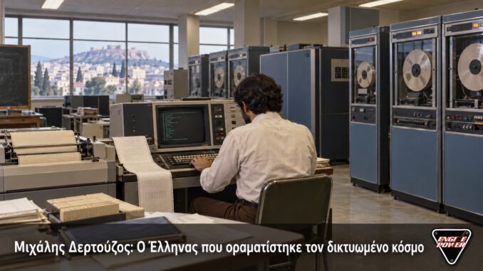 Μιχάλης Δερτούζος: Ο Έλληνας που οραματίστηκε τον δικτυωμένο κόσμο | Engine Power