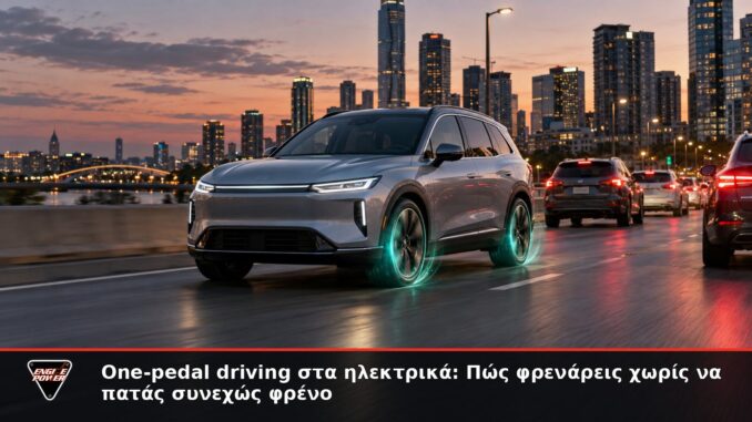 One-pedal driving στα ηλεκτρικά: Πώς φρενάρεις χωρίς να πατάς συνεχώς φρένο | Engine Power