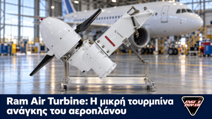 Ram Air Turbine: Η μικρή τουρμπίνα ανάγκης του αεροπλάνου | Engine Power