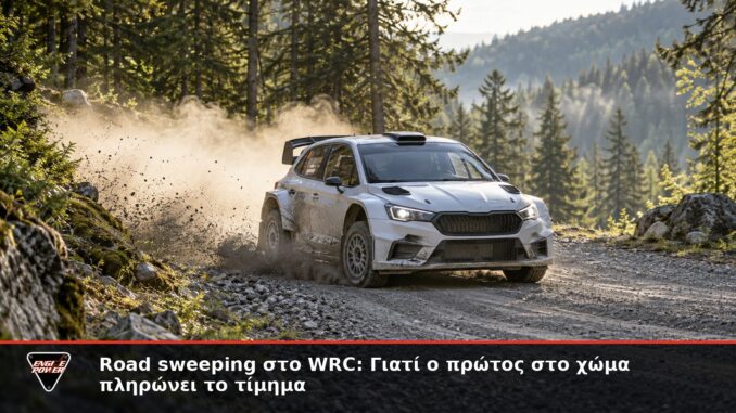 Road sweeping στο WRC: Γιατί ο πρώτος στο χώμα πληρώνει το τίμημα | Engine Power