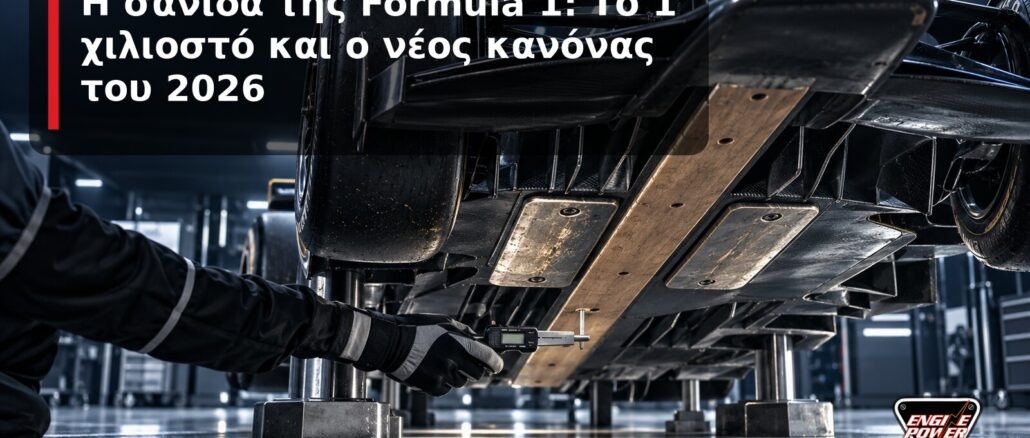 Η σανίδα της Formula 1: Το 1 χιλιοστό και ο νέος κανόνας του 2026 | Engine Power