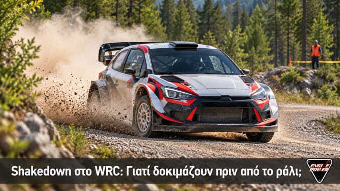 Shakedown στο WRC: Γιατί δοκιμάζουν πριν από το ράλι; | Engine Power