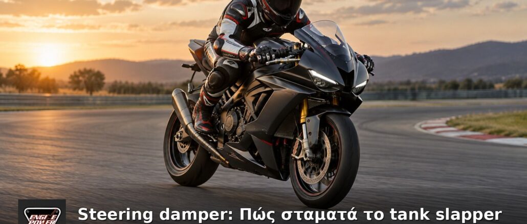 Steering damper: Πώς σταματά το tank slapper στη μοτοσυκλέτα | Engine Power