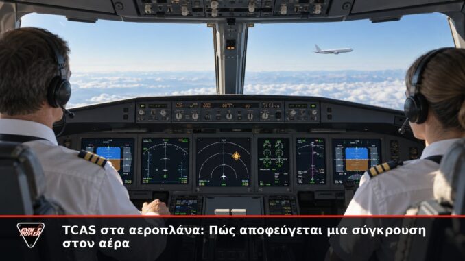 TCAS στα αεροπλάνα: Πώς αποφεύγεται μια σύγκρουση στον αέρα | Engine Power