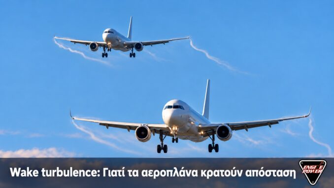 Wake turbulence: Γιατί τα αεροπλάνα κρατούν απόσταση | Engine Power