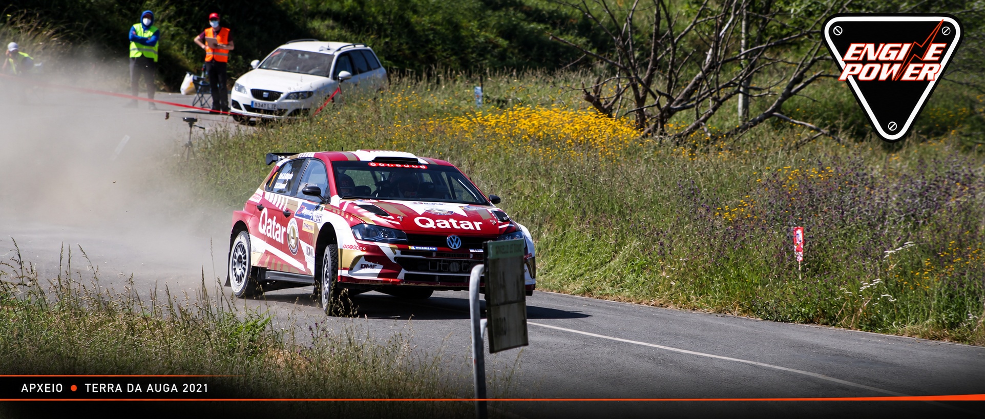 Nasser Al-Attiyah και Mathieu Baumel με Volkswagen Polo στο Terra da Auga 2021