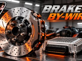 Brake-by-wire: εννοιολογική απεικόνιση φρένου και ηλεκτρονικού ελέγχου