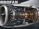 Turbofan: ενδεικτική τομή κινητήρα με ανεμιστήρα και πυρήνα