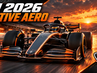 F1 2026 Active Aero — εικαστική απεικόνιση μονοθεσίου σε ευθεία, Engine Power