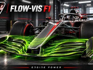 Flow-vis στη F1 σε ενδεικτικό μονοθέσιο, τεχνητή εικονογράφηση