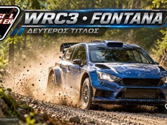 Fontana δεύτερος τίτλος WRC3 — τεχνητή εικονογράφηση ράλι