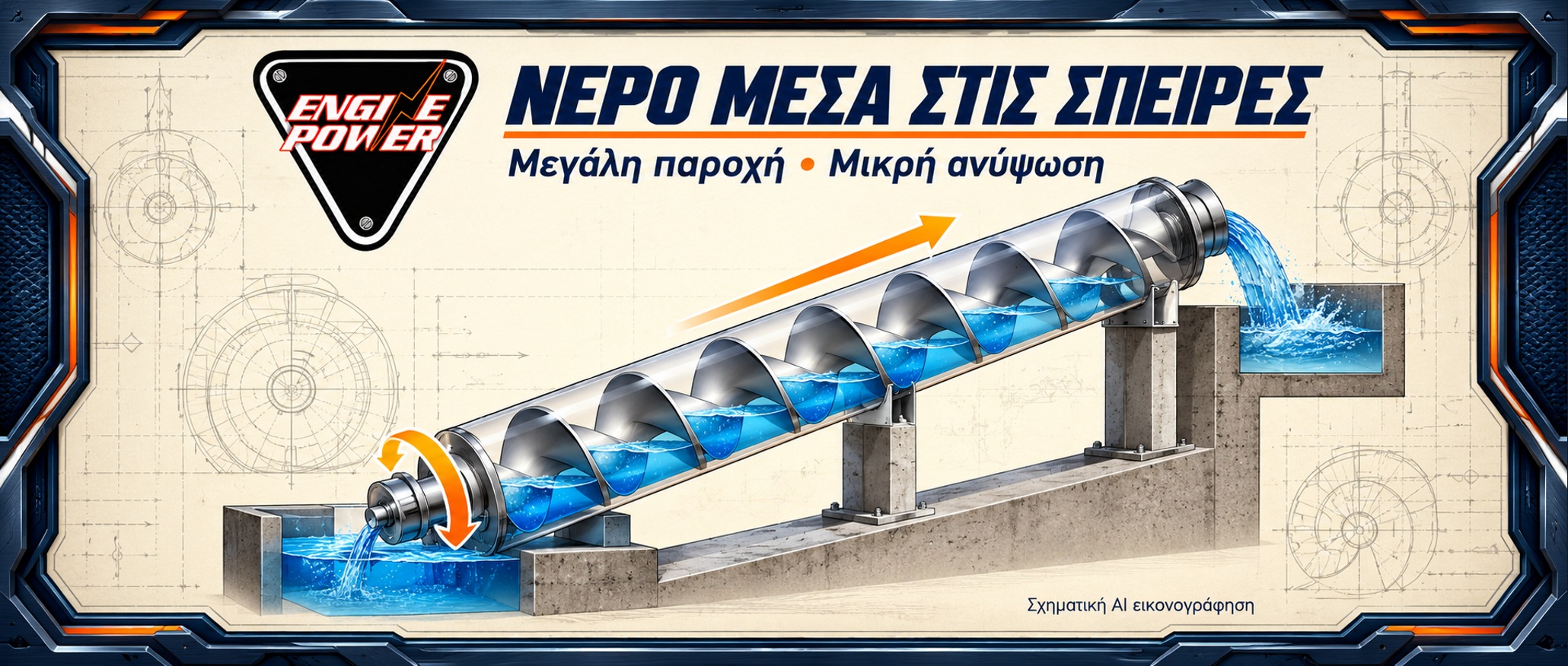 kochlias-archimidi-antlisi-nerou
