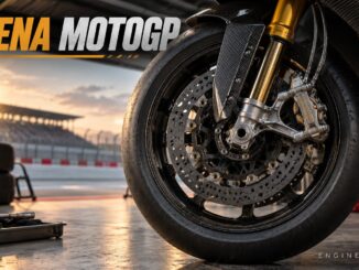 Φρένα MotoGP: εικονογράφηση εμπρός τροχού αγωνιστικής μοτοσυκλέτας