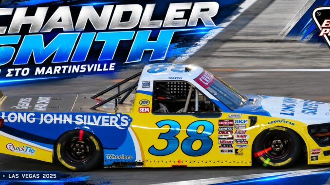 Chandler Smith με Ford Νο 38 — φωτογραφία αρχείου Las Vegas 2025