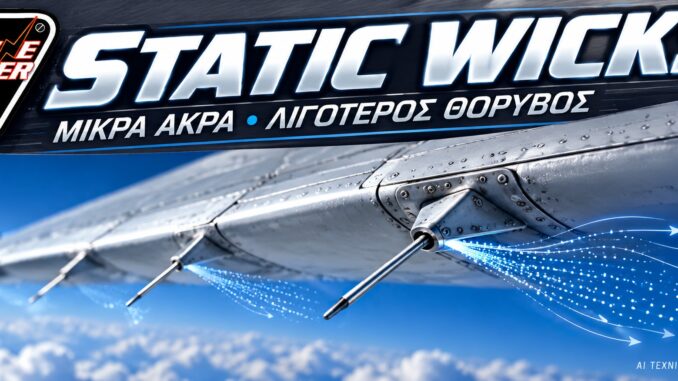 static-wicks-aeroplano-statikos-ilektrismos