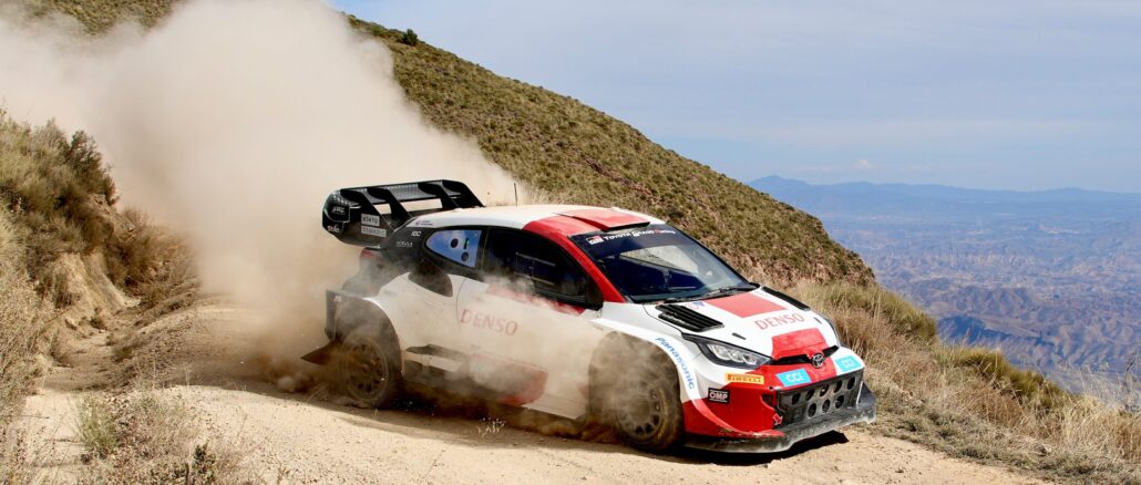 Toyota GR Yaris Rally1 Hybrid του 2023 για το άρθρο «Υψόμετρο στο WRC: Γιατί ο αραιός αέρας κλέβει ισχύ» – Engine Power.