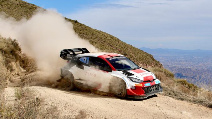 Toyota GR Yaris Rally1 Hybrid του 2023 για το άρθρο «Υψόμετρο στο WRC: Γιατί ο αραιός αέρας κλέβει ισχύ» – Engine Power.